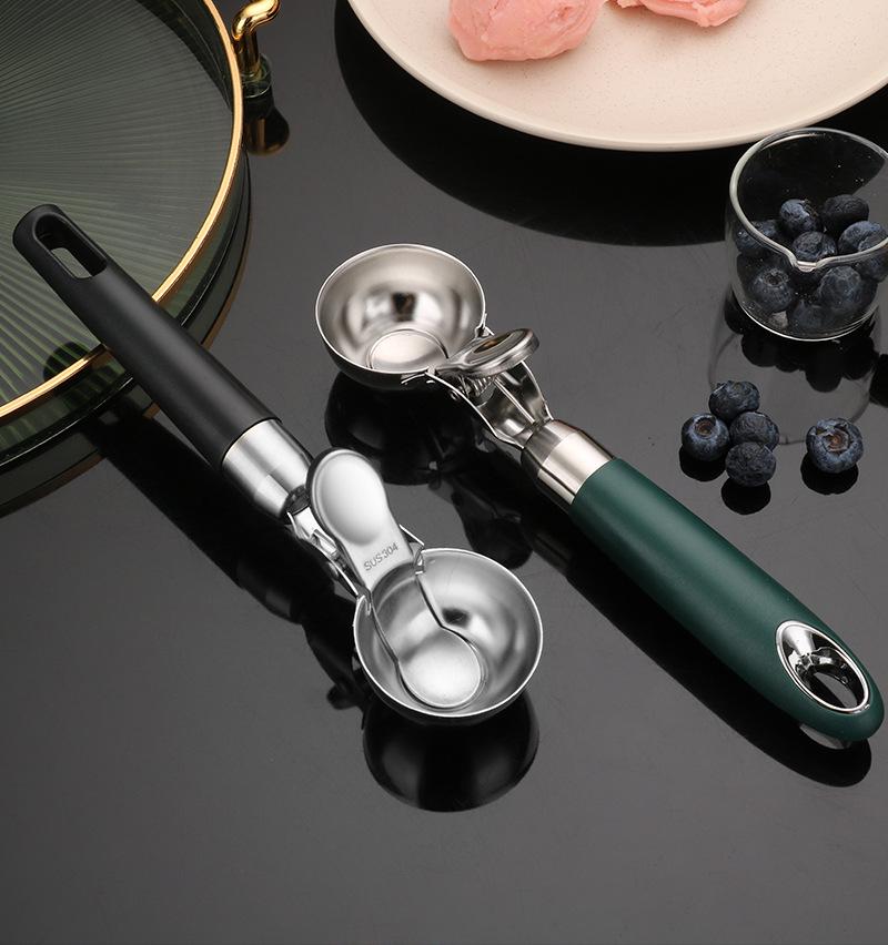 304 Stainless Steel Pressable Ice Cream and Fruit Baller