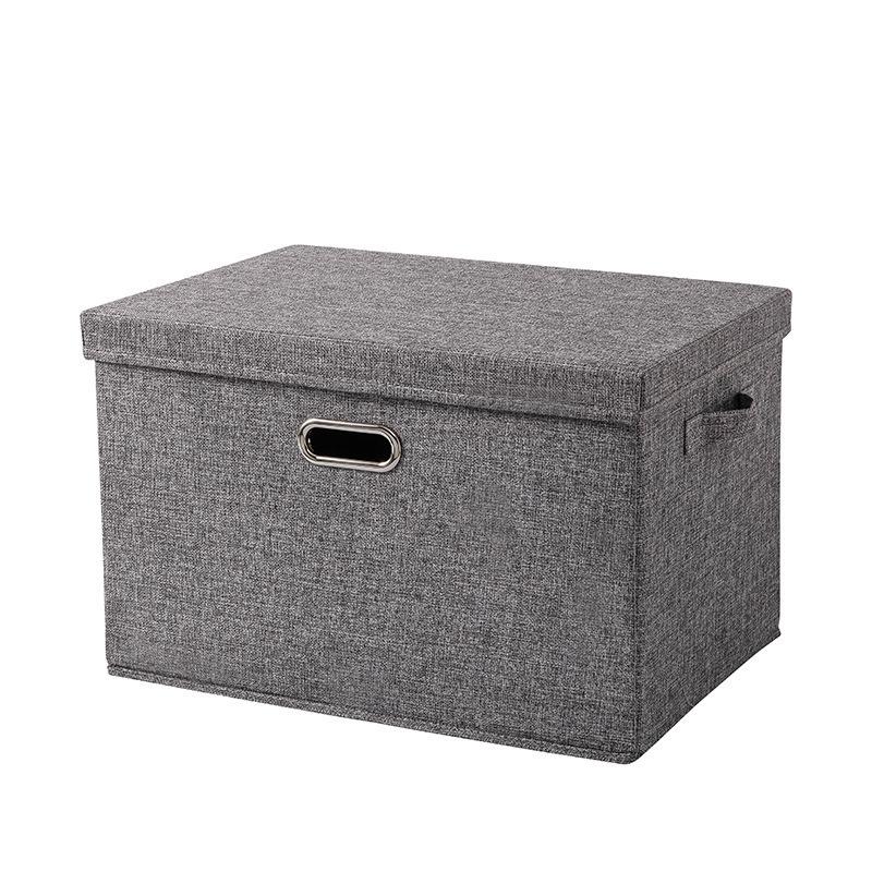 Stoff-Aufbewahrungsboxen mit Deckel, faltbare Schrank-Organizer für Kleidung, Spielzeug und Schlafzimmeraufbewahrung, japanischer Stil