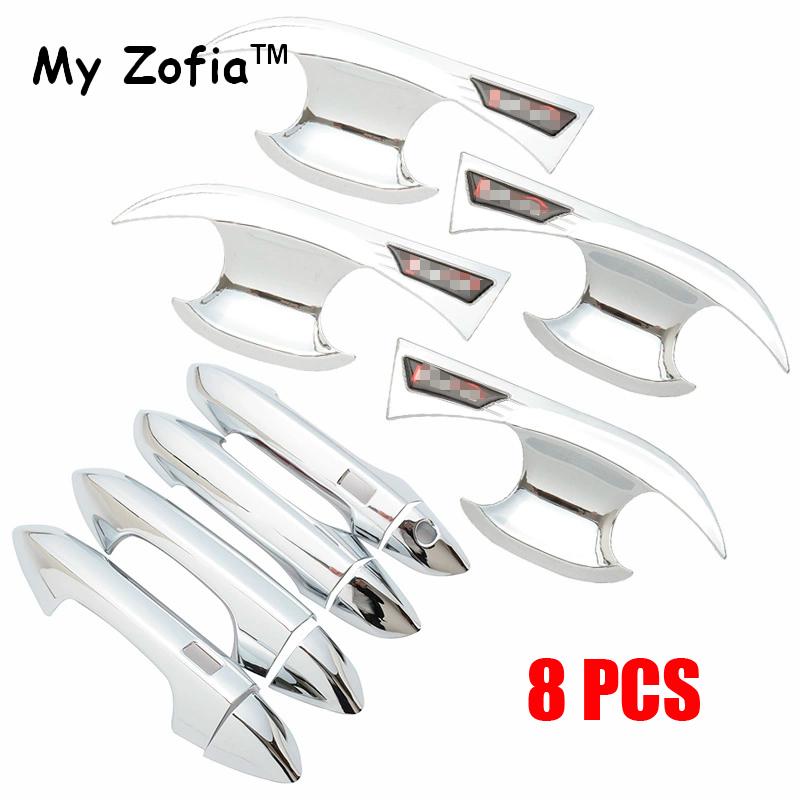 For New Geely Coolray 2023 2024 2025 Car Outer Door Handle Exterior Cover Trim Sticker Protective Car Styling Accessories