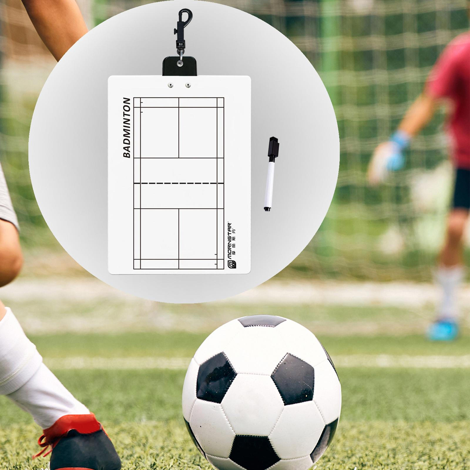 

Тренерские доски Тренерские маркеры Доска Портативный профессиональный игровой тренировочный инструмент Badminton