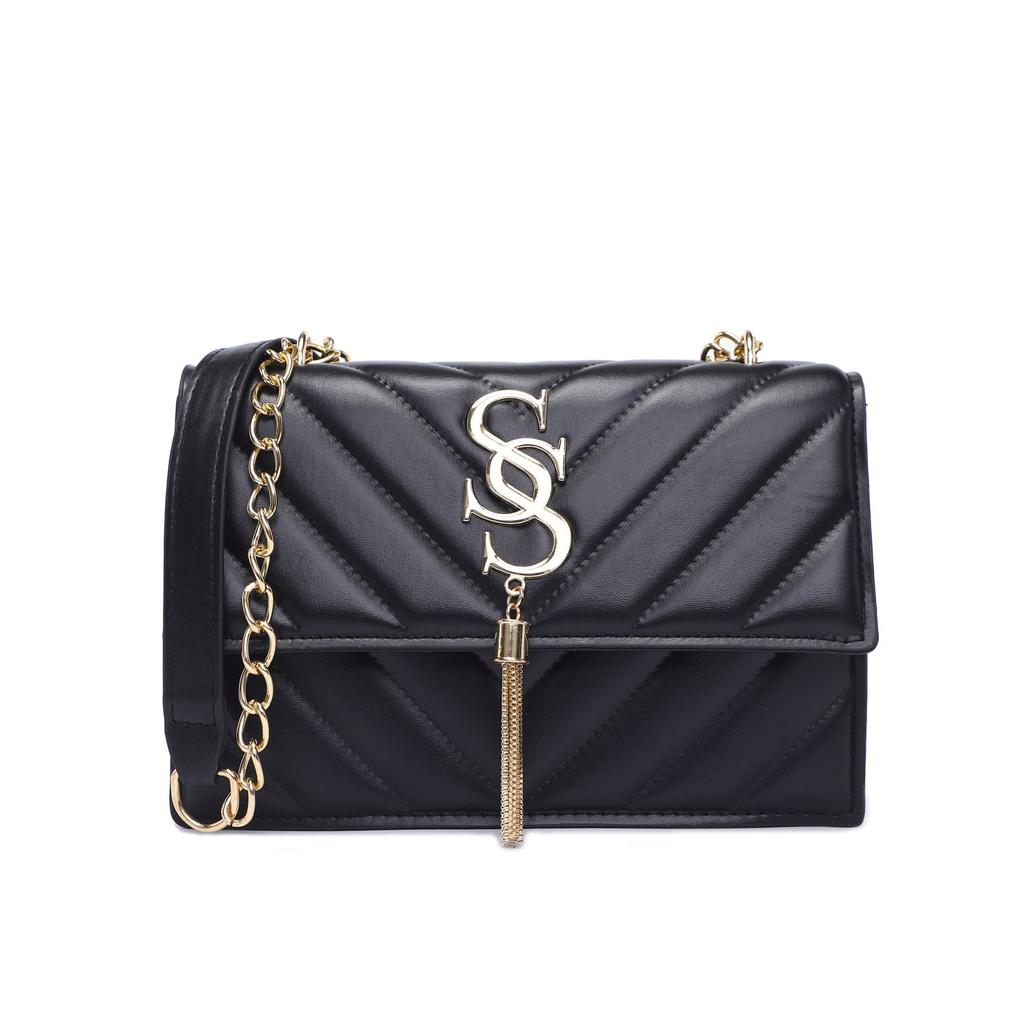 Stylish and simple shoulder bag, personalized chain, small square bag, popular satchel this year, new autumn models