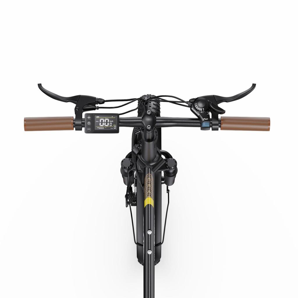 ONESPORT OT16-2 Universal City E-Bike 250W & 25km/h & 20" Road E-Bike, 48V17Ah & 100km PAS Range & Front Suspenison Long Range E-Bike