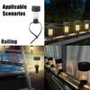 1Pcs Solar LED Light Railing Decoration Lights Outdoor Lights Waterproof Courtyard Lawn Lamp for Garden Lawn Pool Railing