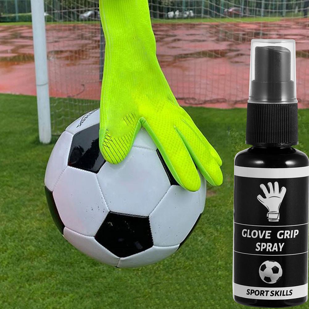 1-3PCS 30ml Goalkeeper Gloves Glue Anti Slip Goalkeeper Glove Grip Spray Latex Gloves Spray Enhance Sticky for Football Baseball