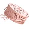 Mosquito Coil Holder Retro Portable Iron Art Fireproof Mosquito Incense Box with Lid for Home
