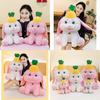 Adorable Bunny Plush Toy Cute Pineapple Rabbit Doll Soft Pillow For Girls Sleep Comfort