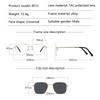 3 In 1 Pure Titanium Women Double Beam Glasses Frame With Polarized Clip On Sunglasses And Night Vision Men Half Rim Eyewear