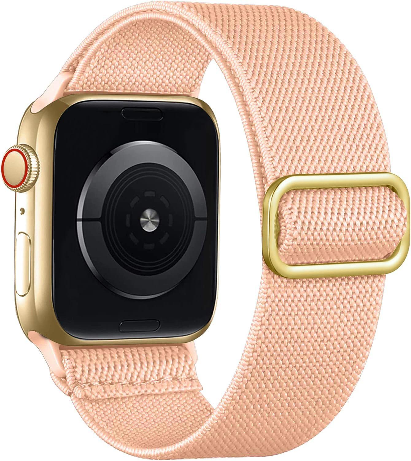 

Плетений нейлоновий ремінець для Apple Smart Watch з регульованою ковзною пряжкою для всіх серій 38mm/40mm/41mm with package