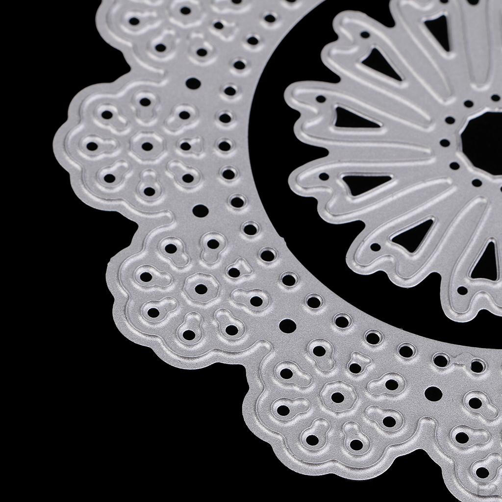 2 Pieces Metal Cutting Dies Sunflower Die-Cuts Embossing Tool DIY Card Photo Album Decoration