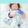 Ganzkörper Silikon Reborn Baby Junge Puppe Bezaubernd Realistisch Neugeborenes Geschenk**