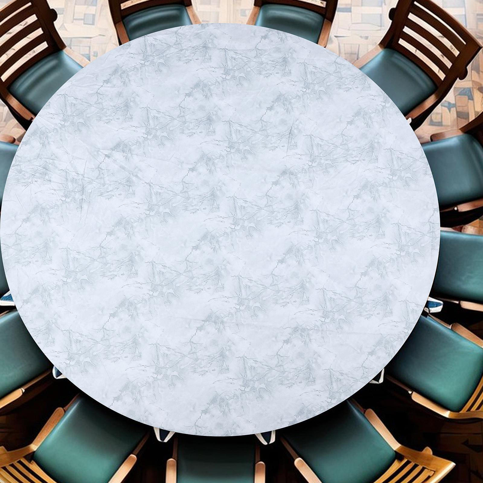 

Элегантная круглая скатерть для обедов на открытом воздухе L