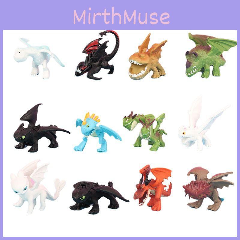 Dreamworks Dragons Figuren Sammlung Mini Ohnezahn Set für Kinder und Drachentrainer ab 4 Jahren