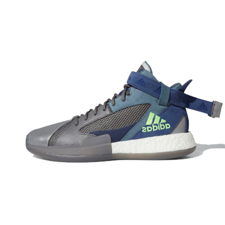 

Adidas Posterize Grey Legacy Blue Мужские кроссовки Grey-Four Signal-Green FW4342