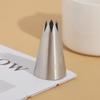 304 Stainless Steel Large Piping Tips Set: 1B & 1C for Cookie & Rose Designs, Cream Cake Baking DIY Tools