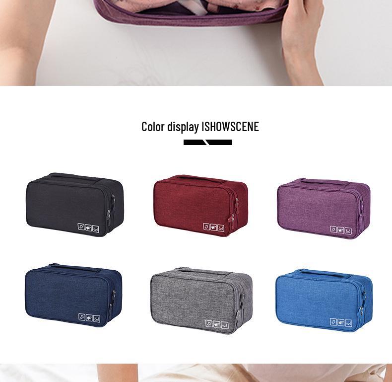 Waterproof Underwear, Panties, and Socks Organizer – Portable Travel Bag
