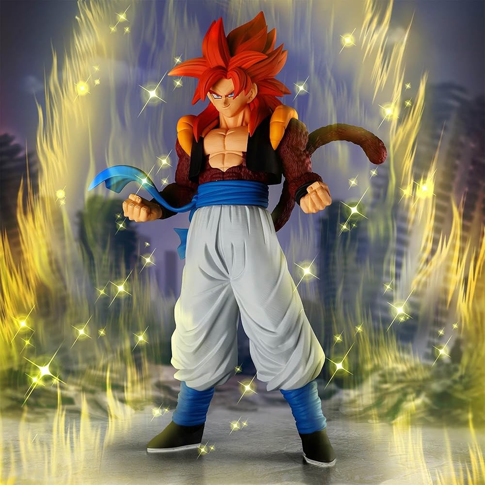 Dragon Ball Figure Gogeta Super Saiyan 4 SOLID EDGE WORKS-THE DEVICE- Size: Approx. 20cm