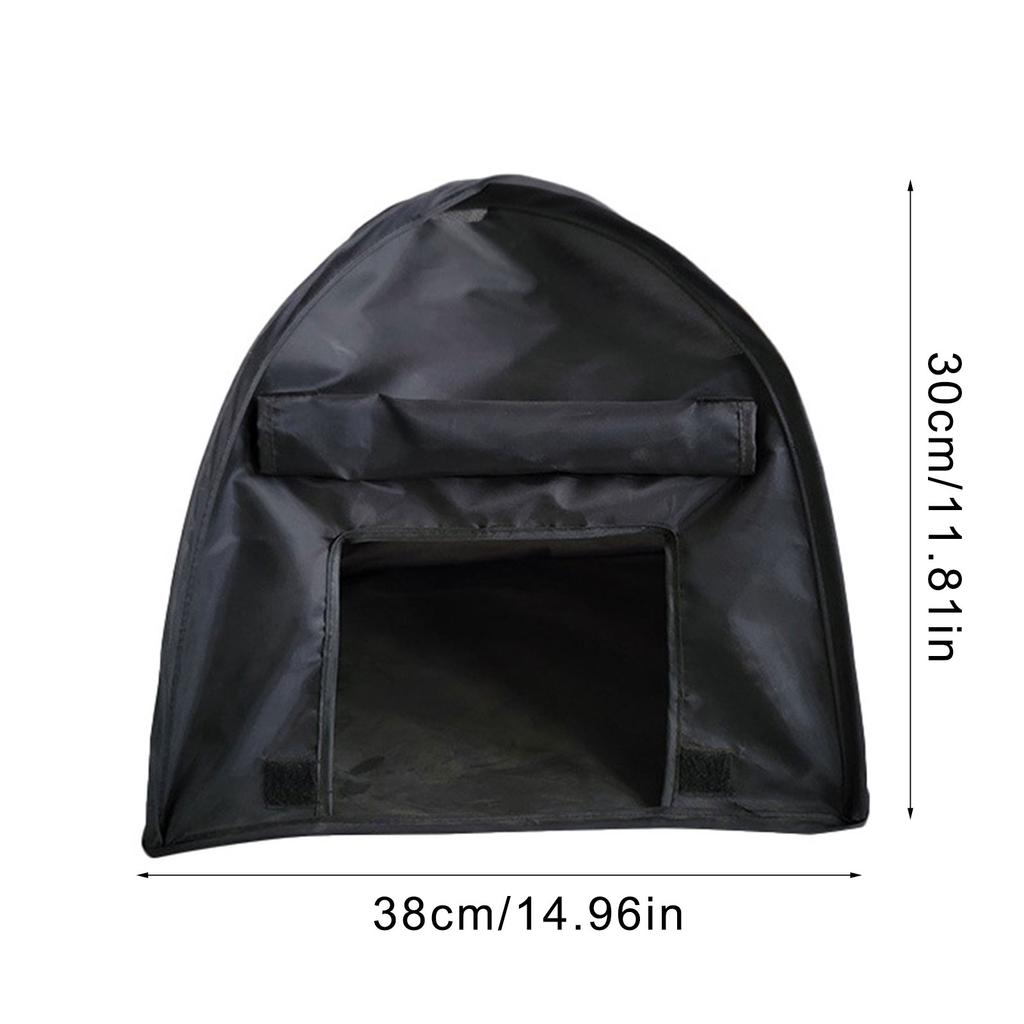 Mobile Stackable Pet Shelter Portable Tent For Outdoor Excursion Breathable Polyester Dog Cat Camping Playtent Easy Use