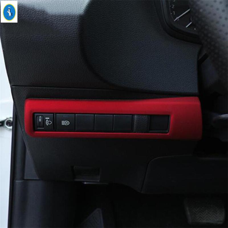 Stainless Steel For Toyota Corolla  - 2024 E210 Auto Head Lamp Light Switch Headlight Control Decor Panel Trim Accessories