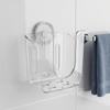 Plastic Wet Wipes Storage Box Punch-Free Tissue Storage Box Wipes Holder  for Bathroom