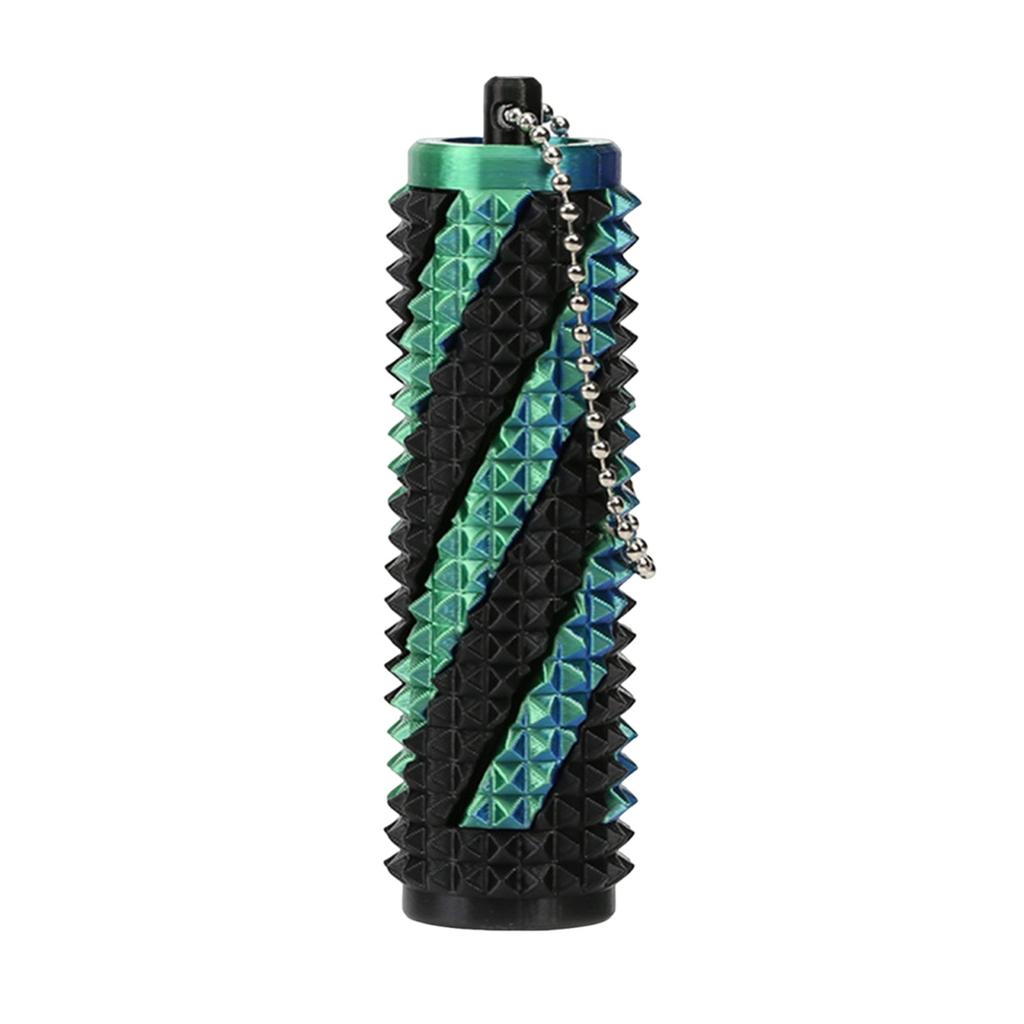 3D Printed Spiral Fingertip Decompression Massage Stick With Small Handle