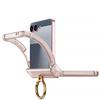 Samsung Zflip7 Mobile Phone Case Transparent Airbag Ring Holder Flip7 Folding Anti Fall Full Cover Case