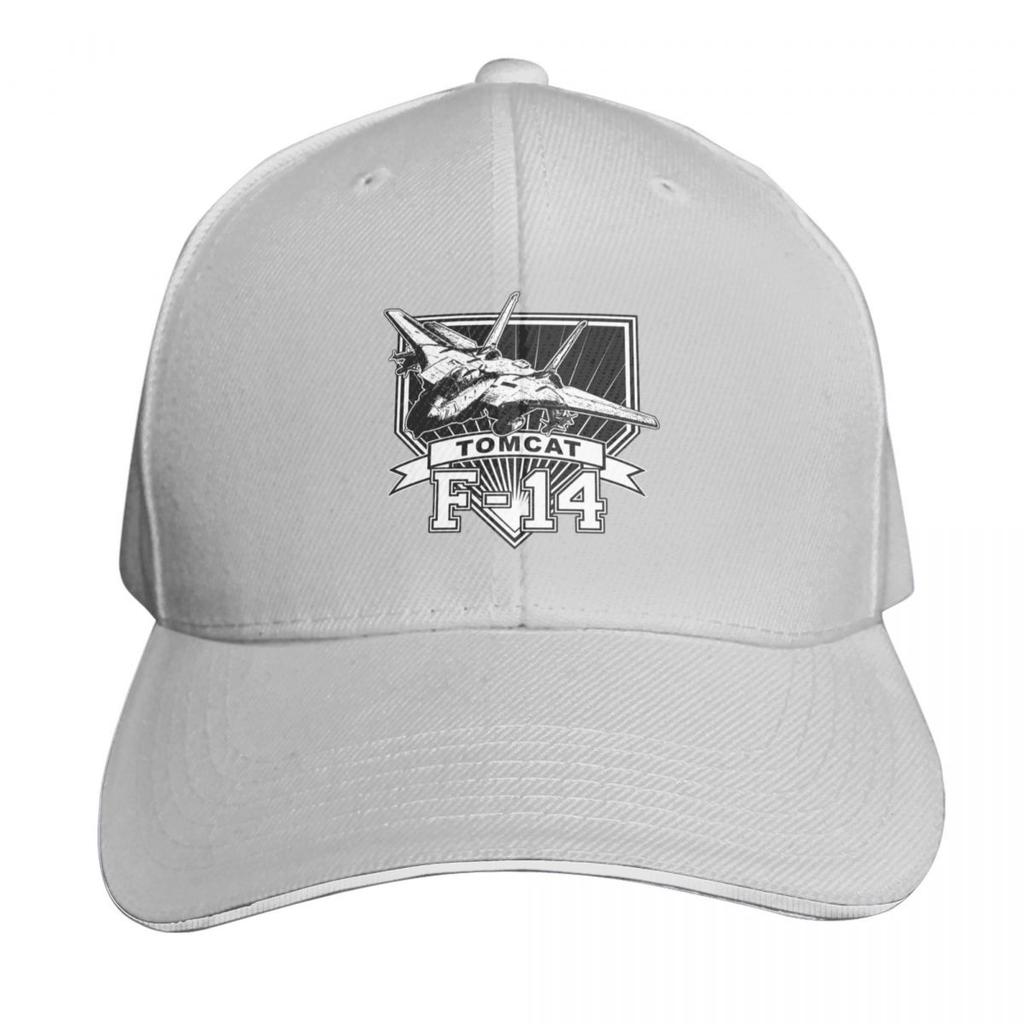 F Tomcat Baseball Cap Sun Cap Big Size Hat Icon Golf Cap Womens Hats Unisexs