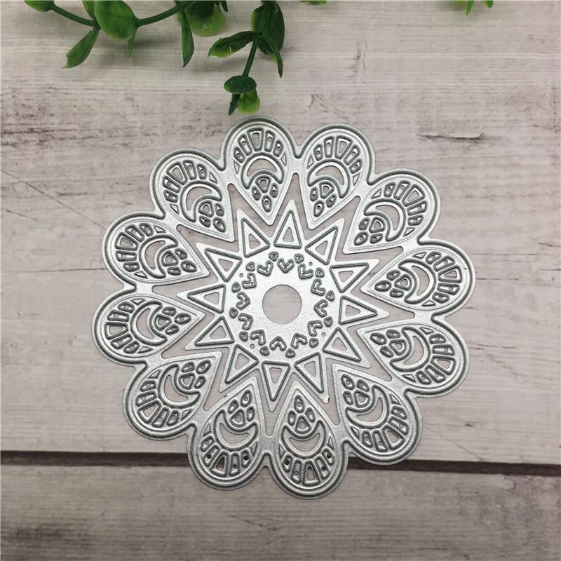 Circle Metal Cutting Dies Stencil for DIY Scrapbooking Photo Album Paper