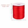 100m 1.5mm Braided Cord Solid Color Beading String Craft String Silk Rope  Chinese Knotting