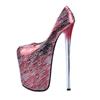 Crossdresser New 22cm Thin High Heels Female Round Toe Pumps Wedding Shoes Woman Fetish Ballet Gladiator Stilettos Sizes 34-50