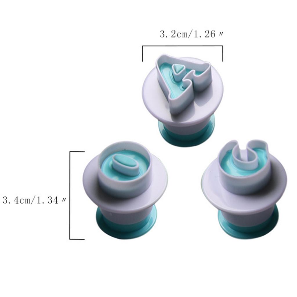 Cake Molds Spring Biscuit Fondant Decoration Baking Tools Large/small Letters