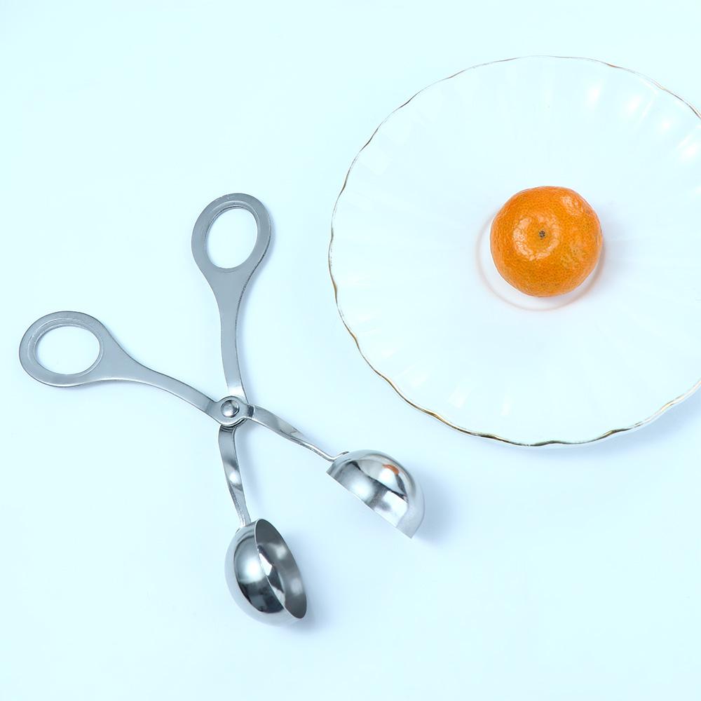 Stainless Steel Silver Meatball Mold Kitchen Tools Kitchen Utensil Meatball Maker Meatball Spoon