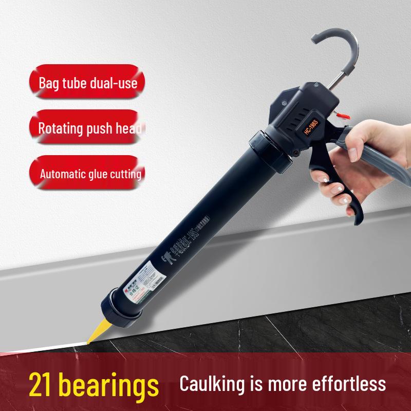21 Bearing Automatic Glue Gun for Structural and Soft Sealant - Labor-Saving Caulking Tool