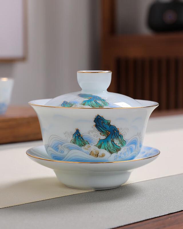 Tea Xun Celadon Gaiwan Tea Set