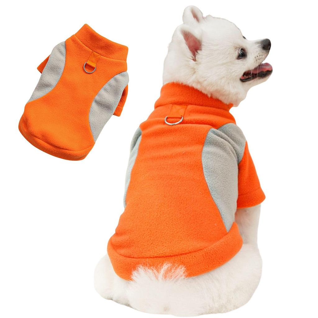 Winter Dog Pullover Sweater Puppy Pajamas,Warm Pet Sweatshirt Clothes With D-Ring For Small Medium Large Dogs