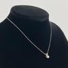 Used [8% OFF Coupon Distributed] TASAKI Diamond X Pearl PT850/PT900 D0.02 Necklace 3.5g White
