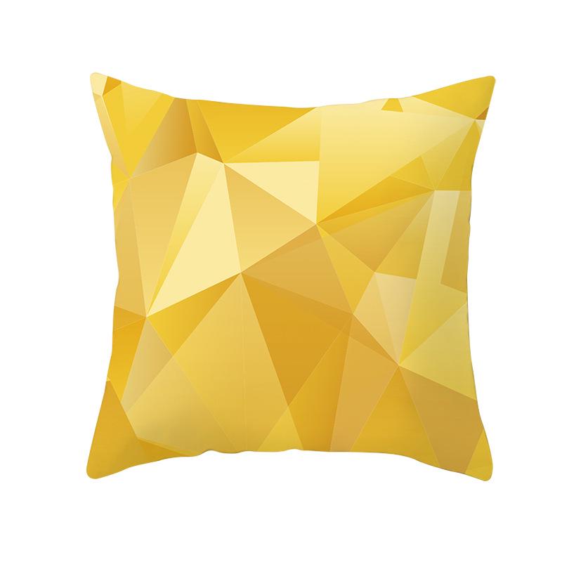 Household Products Colorful Printed Geometric Mirror Space Pillow Case Cushion Waist Pillow Case