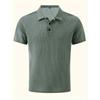 Summer t-shirt Paul short-sleeved short-sleeved high-end mesh ice silk short-sleeved t-shirt men's shirt collar summer solid color