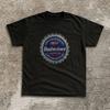 Vintage Budweiser Bottle Cap Graphic Tee Unisex Cotton