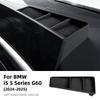 Pro BMW řady 5 G60 2024 2025 Autopříslušenství Středová konzole Navigační obrazovka Zadní úložný box Podnos na mobilní telefon Interiér Silikonová nálepka