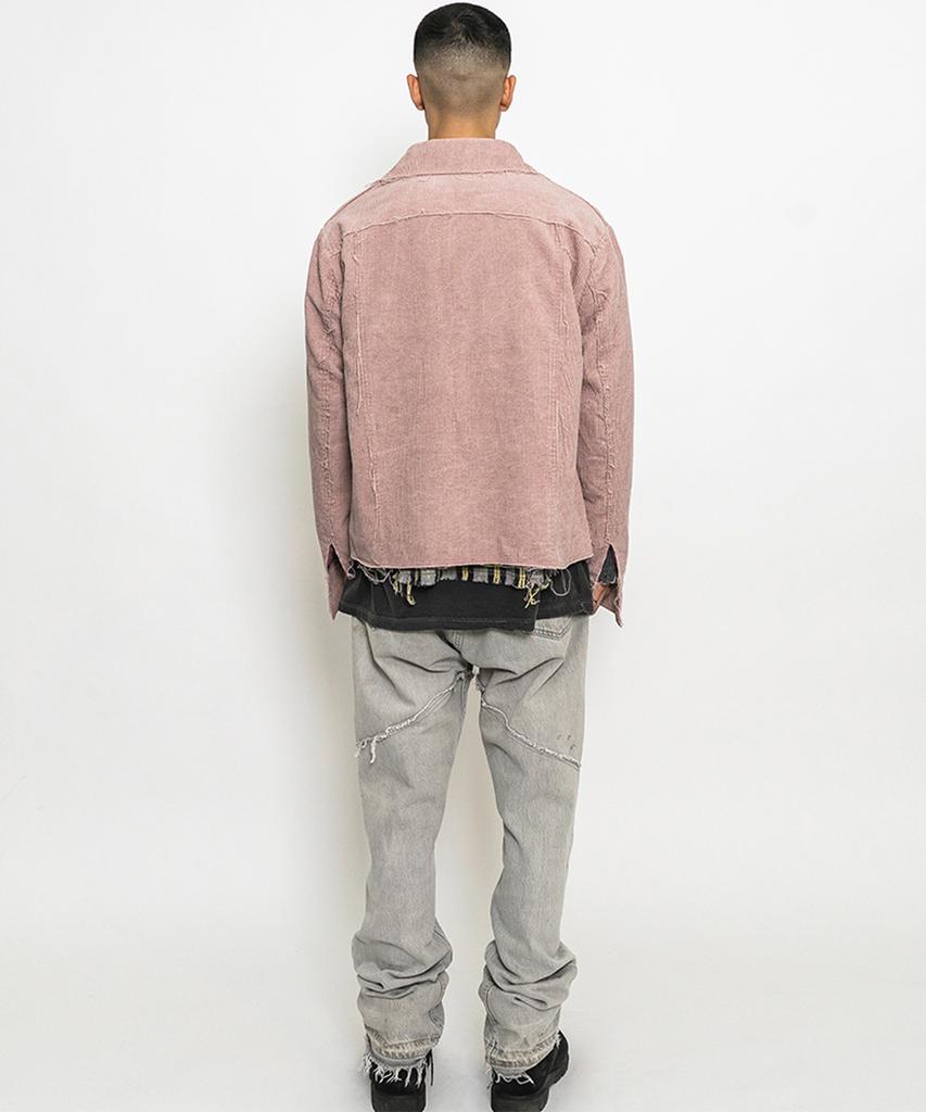 Sunday Fruit Market Farm Corduroy Jacket Charcoal