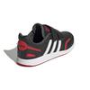 adidas Neo Vs Switch 3 Anti Slip Wear Resistant Low Top Kids' Skateboarding Shoes Black Red Children Aged 3 7 Years Old GZ1951