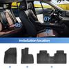 Left /Right Drive for Zeekr 7X 2024-2026 Car Floor Mats Cargo Backrest Liner Trunk Pad TPE 3D Foot Mat All Weather Accessories