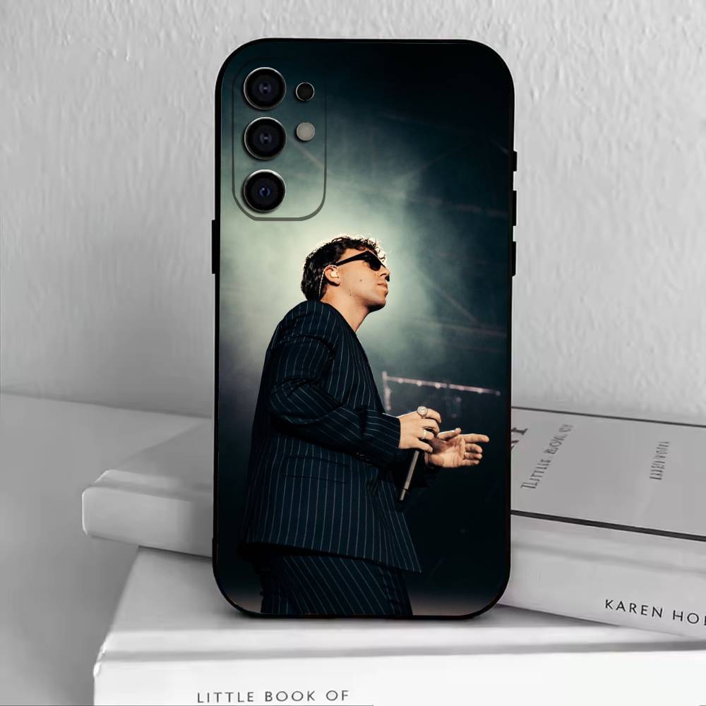 

Singer Q-Quevedo Phone Case For Samsung S25,S24,S21,S22,S23,S30,Ultra,S20,Plus,Fe,Soft Silicone Black Cover Samsung S25