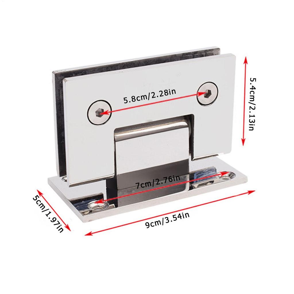 Bedroom Door Hinges Heavy Duty Frameless Bathroom Door Hinges For Bedroom Bathroom Basement Garage Entrance Indoor Outdoor