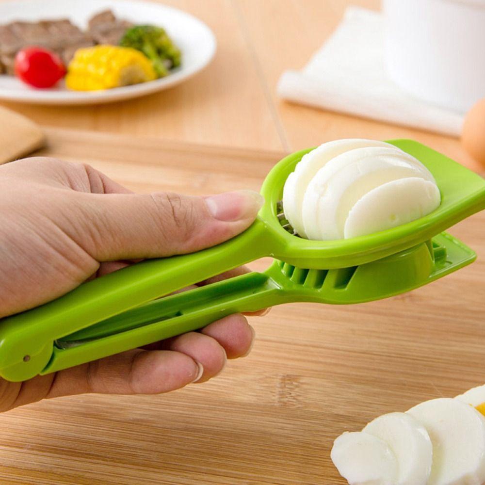 Handheld Easy To Use Stainless Steel Fruit Cutter Cutting Tool Egg Slicer Kiwi Divider