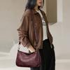 Embossed armpit bag women's shoulder messenger bag