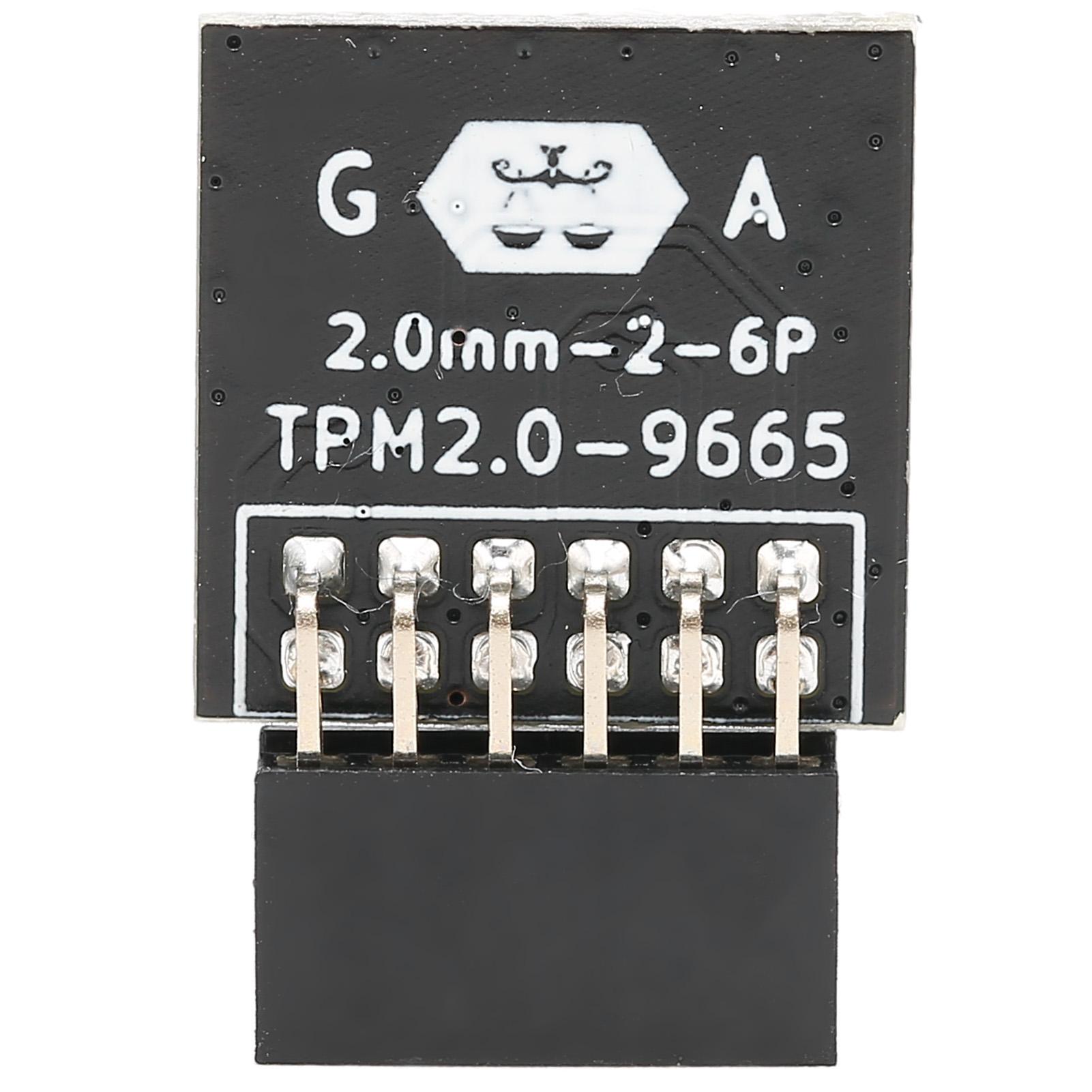 

LPC 12PIN TPM 2.0 Encryption Security Module High Security Practical Encryption Security Module for