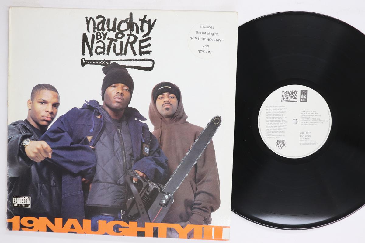 

LP Record NAUGHTY BY NATURE 19 Na.ughty III BLRLP23 BIG LIFE 1993 UK Rap HipHopRB Used