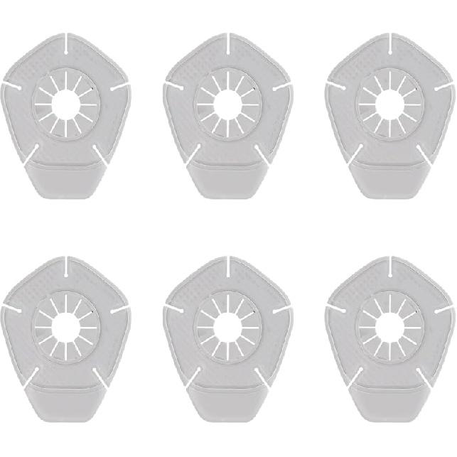 6 PCS Wiper Cover Silicon Wiper Hole Protective Cover Wiper Arm Hole Protector For Most Cars, SUVs, Trucks (Black)