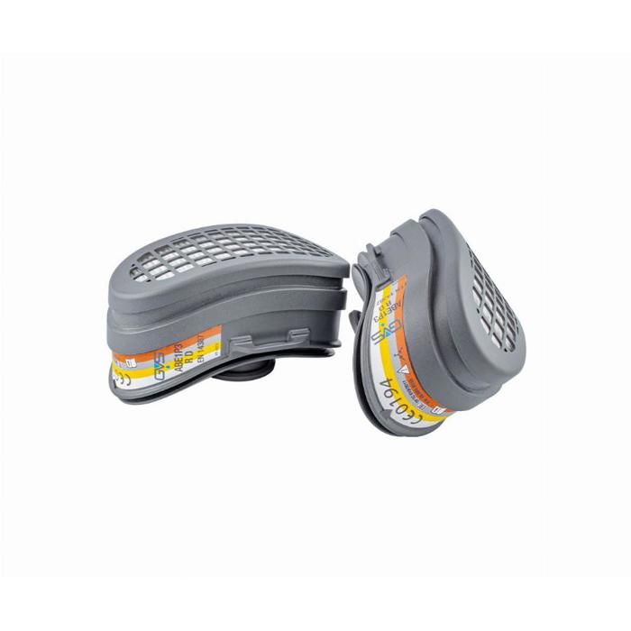 1/2 Masque Elipse GVS Avec Filtres Gaz / Poussières ABE1P3 Taille M/L - SPR581